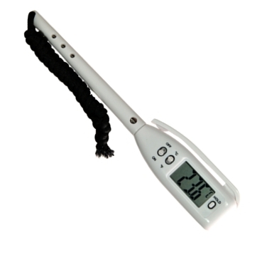 Teploměr vpich 8cm DIGI bilý -50+300